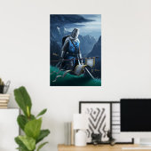 Ein furchtloser Ritter März an. Poster (Heimbüro)