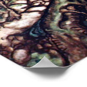 Ein Furchtwald 1848 Poster (Ecke)