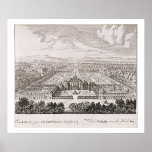 Ein fürstlicher Palast aus dem Admirandorum Quadru Poster