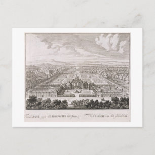 Ein fürstlicher Palast aus dem Admirandorum Quadru Postkarte