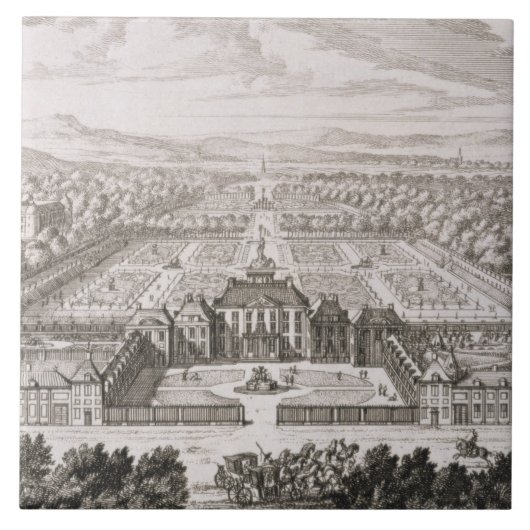 Ein fürstlicher Palast, von 'Admirandorum Fliese (Vorderseite)
