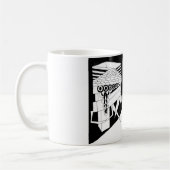 Ein Fuß draußen Kaffeetasse (Links)