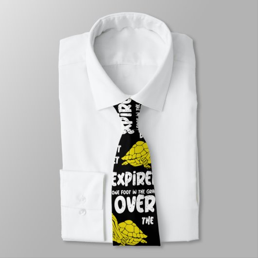 Ein Fuß im Grab Krawatte (Gebunden)
