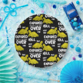 Ein Fuß im Grab Pappteller (Party)