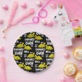 Ein Fuß im Grab Pappteller (Party)