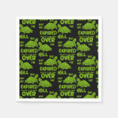 Ein Fuß im Grab Serviette (Vorderseite)