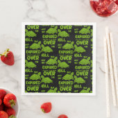 Ein Fuß im Grab Serviette (Beispiel)