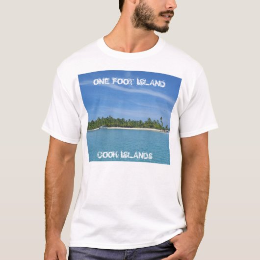 EIN FUSS-INSEL-T - SHIRT (Vorderseite)