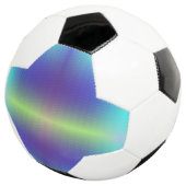 Ein Fußball mit einem einzigartigen Design  (Dreiviertel)