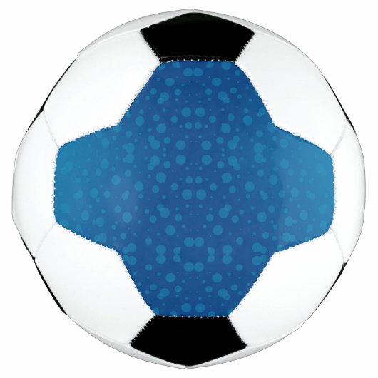 Ein Fußballdesign mit Schwarz und Weiß Fußball (Vorderseite)