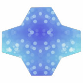 Ein Fußballdesign mit weißen und schwarzen  Fußball (Flach)