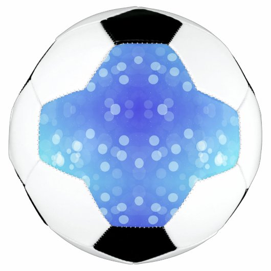 Ein Fußballdesign mit weißen und schwarzen  Fußball (Vorderseite)