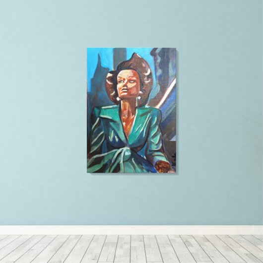 Ein Futuremark Leinwanddruck (Insitu (Holzboden))