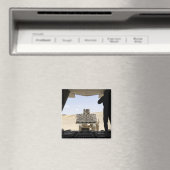 Ein Gabelstapler lädt Fracht auf einen C-130 Hercu Magnet (In Situ (Geschirrspüler))