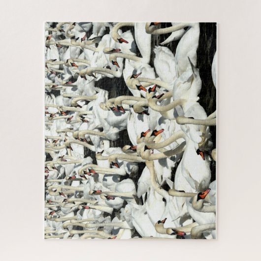 Ein Gaggle des Gänsehaupels Puzzle (Vertikal)