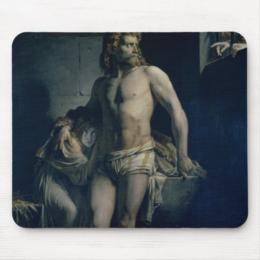 Ein Gallien und seine Tochter eingesperrt in Rom, Mousepad (Vorne)