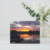 Ein Galway Sunset Postkarte (Stehend Vorderseite)