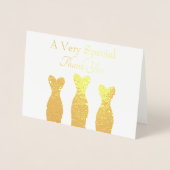 Ein ganz besonderes Dankeschön an die Herberge Bra Folienkarte (Vorderseite)