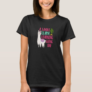 Ein ganzes Lama-Lernen T-Shirt
