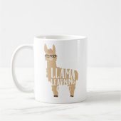 Ein ganzes Lama, welches das Gehen auf Referendare Kaffeetasse (Links)