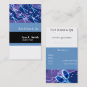 Ein ganzes Los Scheren. FRISEURSALON Verabredung Terminkarte (Vorne/Hinten)