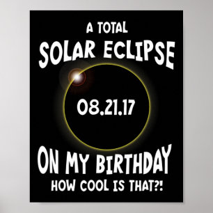 Ein ganzheitliches Solarzellen-Eclipse an meinem G Poster