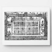 Ein Garten, aus dem Labyrinth des Gärtners, 1577 ( Fotoplatte (Vorderseite)