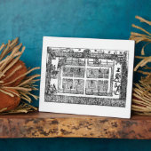 Ein Garten, aus dem Labyrinth des Gärtners, 1577 ( Fotoplatte (Seite)