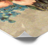 Ein Garten Blume Valentine Poster (Ecke)