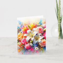 Ein Garten der ewigen Liebe Dankeskarte