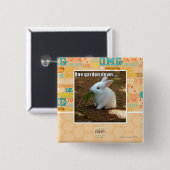 Ein Garten Down� Button (Vorne & Hinten)