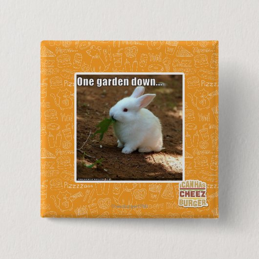 Ein Garten Down� Button (Vorderseite)