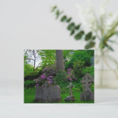 Ein Garten Erholung PostCard Postkarte (Stehend Vorderseite)