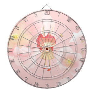 Ein Garten im Herzen Dartscheibe