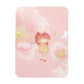 Ein Garten im Herzen Magnet (Vertikal)