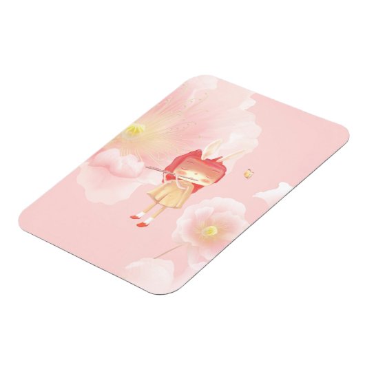 Ein Garten im Herzen Magnet (Linke Seite)