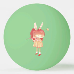 Ein Garten im Herzen Tischtennisball