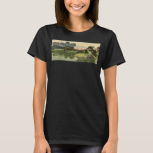 Ein Garten in der japanischen Landschaft Tokama Gr T-Shirt