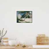 "Ein Garten in Nassau" 1885 von Winslow Homer Poster (Küche)