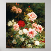 Ein Garten mit Rose (1902) Poster (Vorne)