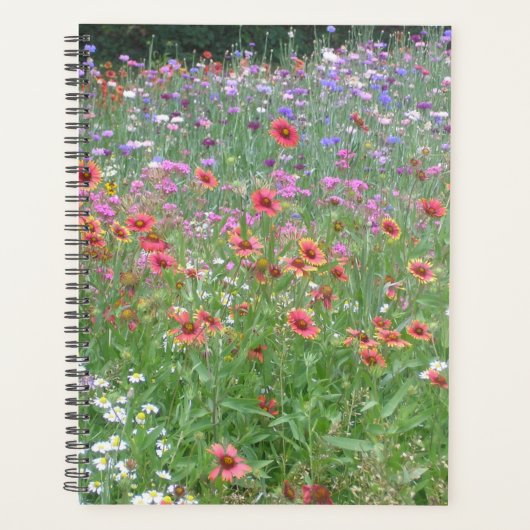 Ein Garten mit Wildblumen Planer (Vorderseite)