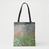 Ein Garten mit Wildblumen Tasche (Vorderseite)