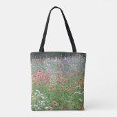 Ein Garten mit Wildblumen Tasche (Rückseite)
