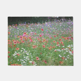 "Ein Garten mit wilden Blume!" Fußmatte