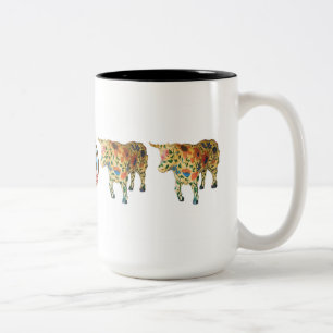 "Ein Garten-Staat des Verstandes" 15 Unze-Tasse Zweifarbige Tasse