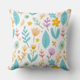 Ein Garten voller Farben Kissen