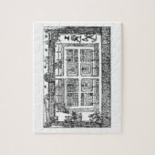 Ein Garten, "vom Labyrinth des Gärtners", 1577 ( Puzzle (Vertikal)