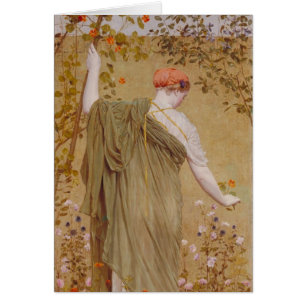 Ein Garten von Albert Joseph Moore, Vintage-Porträ