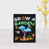 Ein Garten wachsen - Candy Blossom Karte (Gelbe Blume)