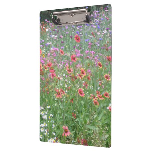 Ein Garten Wildblumen Planer Klemmbrett (Links)